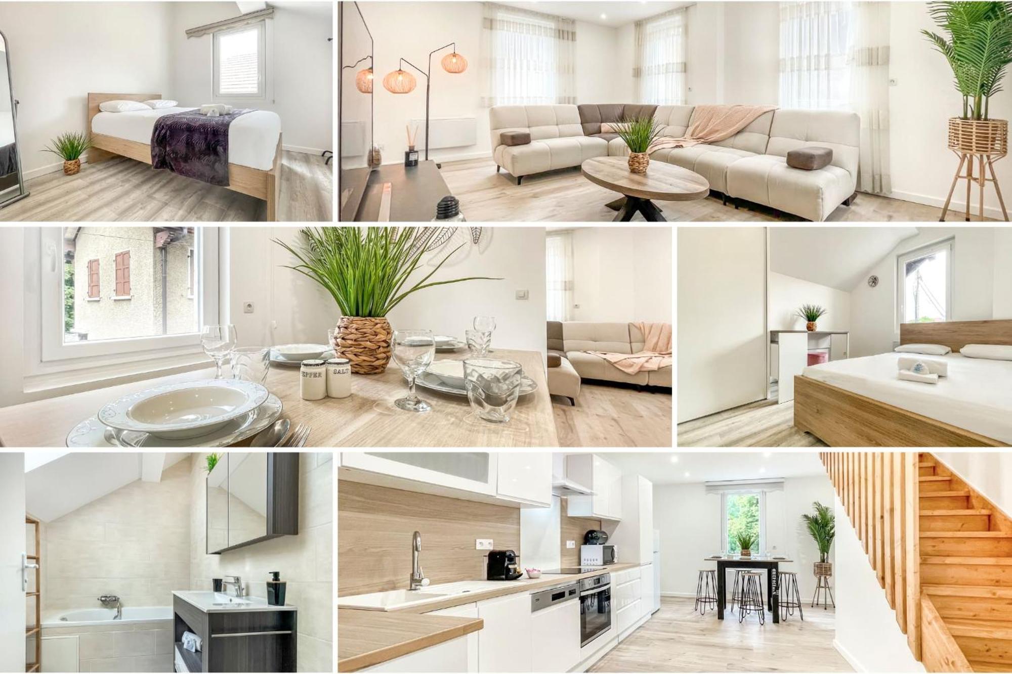 Homey Sakine- Proche Centre- Netflix- Wifi Cluses Luaran gambar